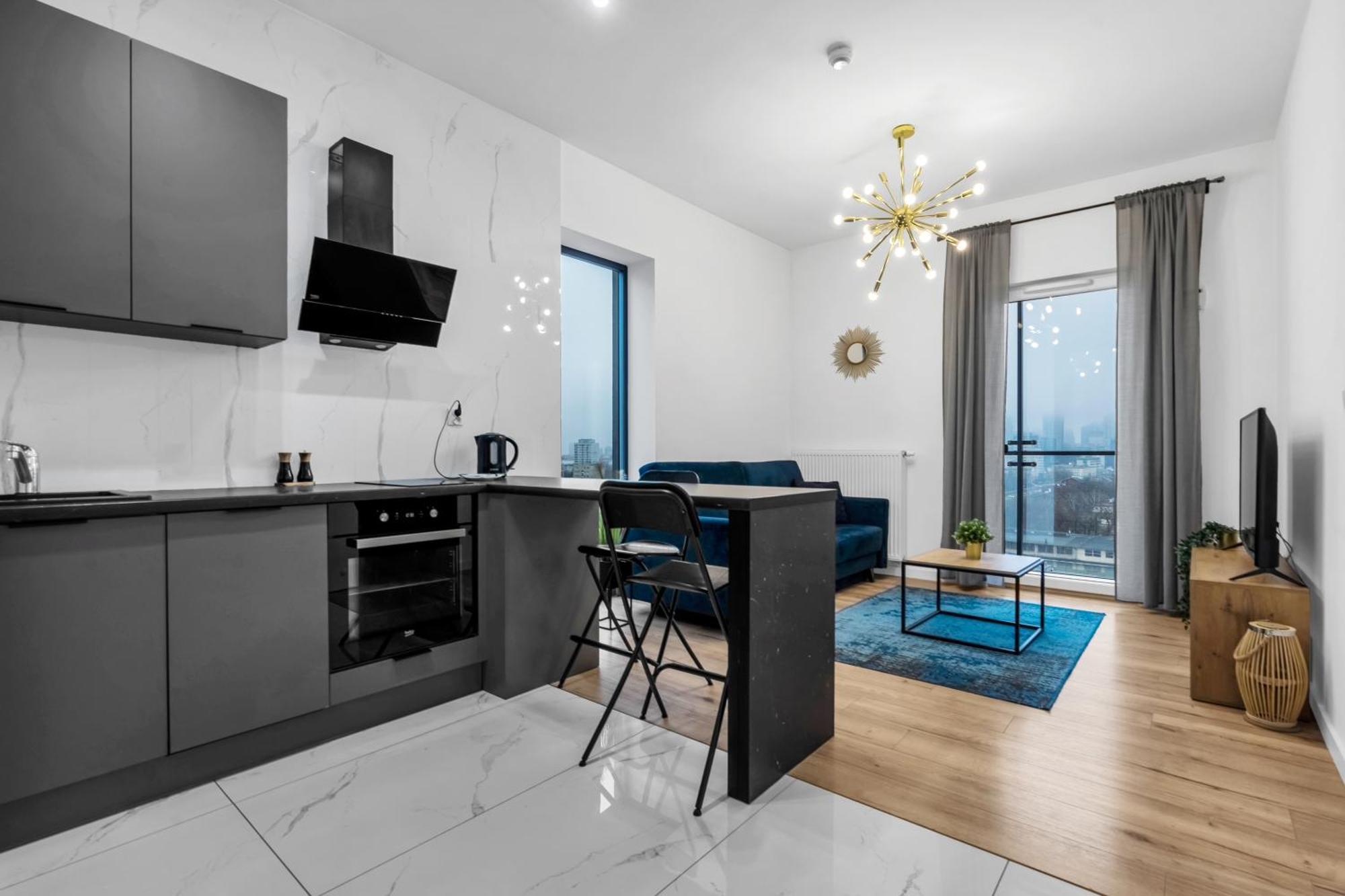 Warsaw Business Apartments - Air Conditioning, 10Th Floor, City View, Balcony - By Rentujemy Esterno foto