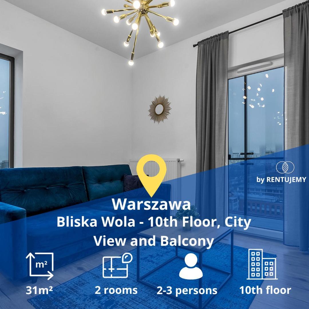 Warsaw Business Apartments - Air Conditioning, 10Th Floor, City View, Balcony - By Rentujemy Esterno foto